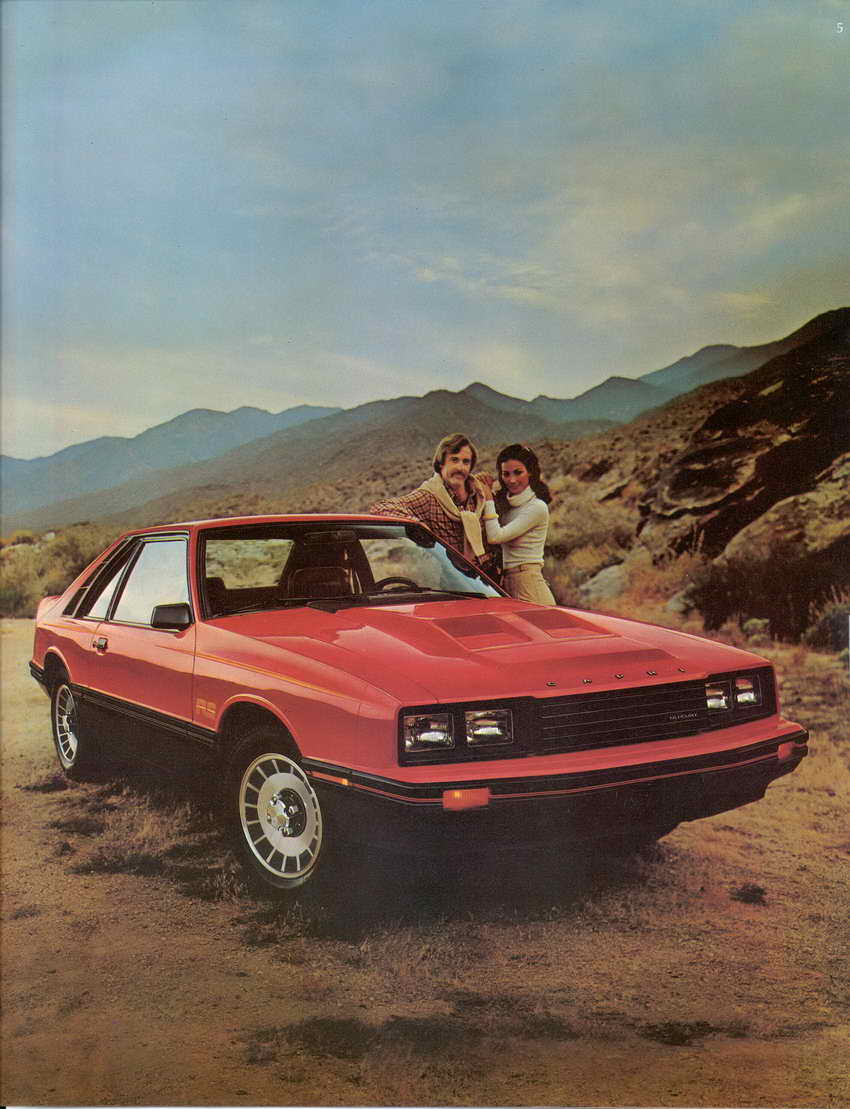 1980 Mercury Capri Canadian Brochure Page 9